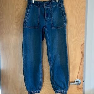 Jcrew Factory Utility Denim Joggers